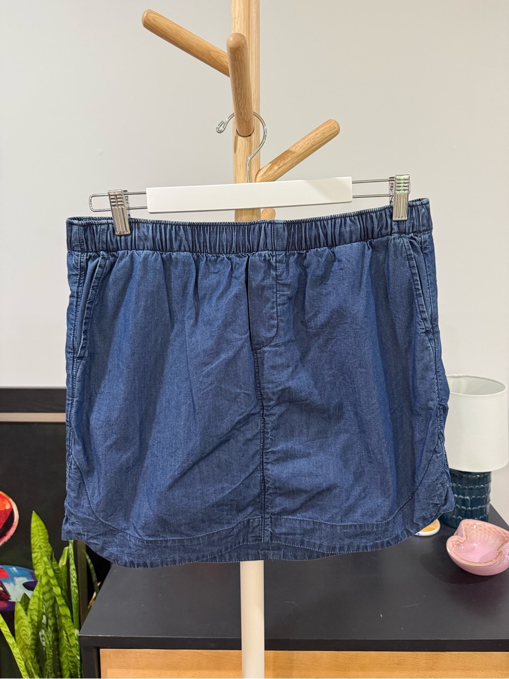 Roots Blue Mini Skirt